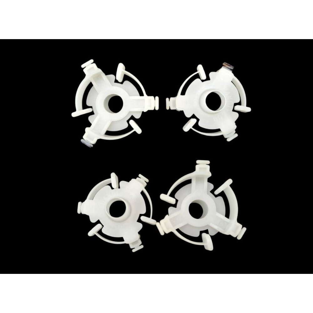 Vintage Handi-Bob White Bobbin Holders Sewing Machine Lot of 4 Genuine Original